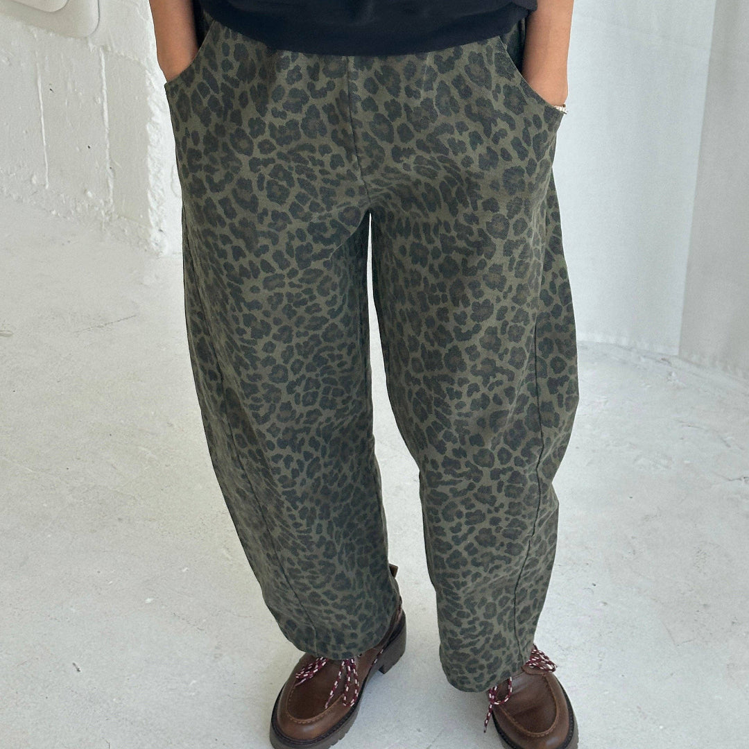 Le Bon Shoppe, Arc Pants, Fern Leopard