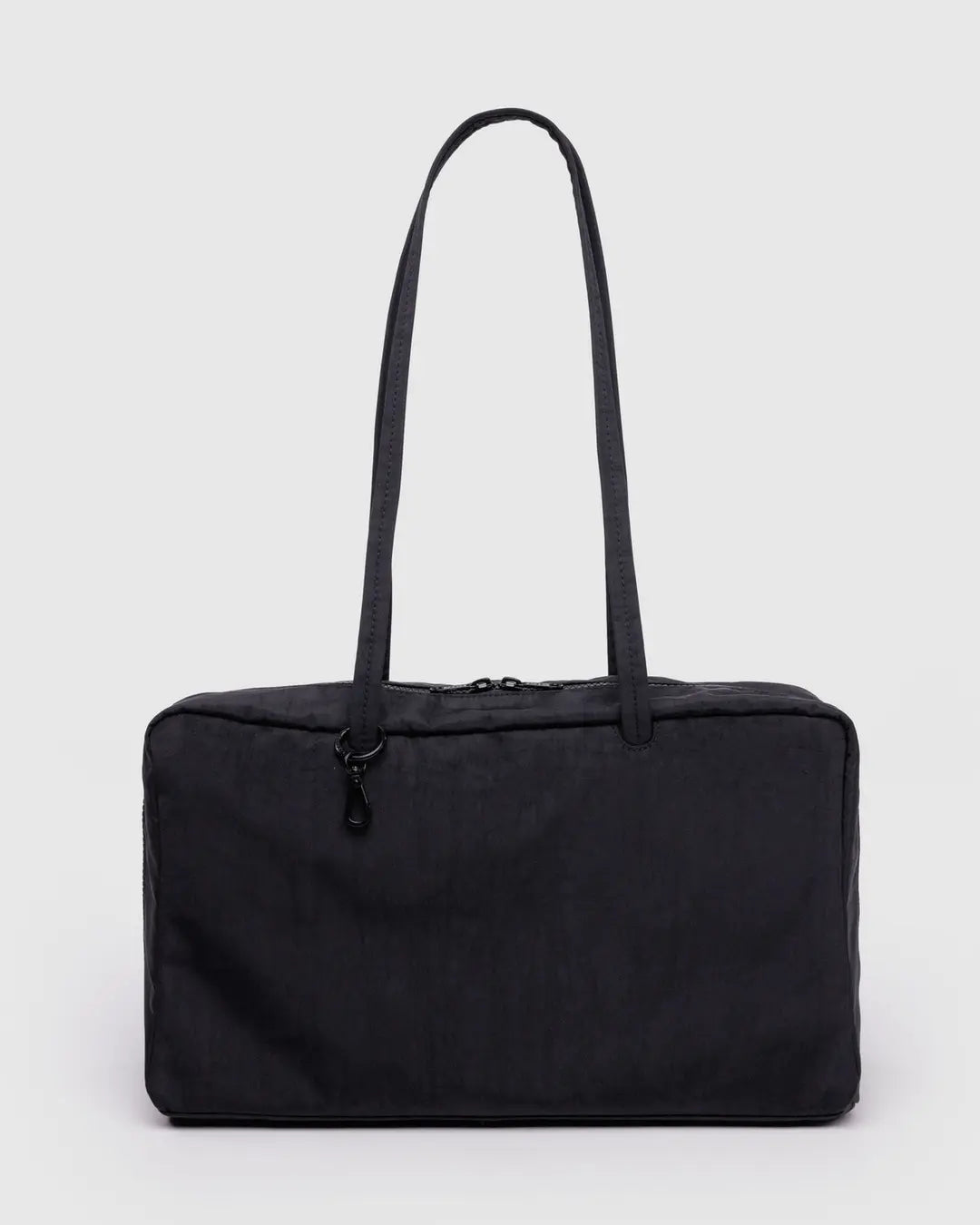 Baggu, Medium Nylon Bowler Bag, Black