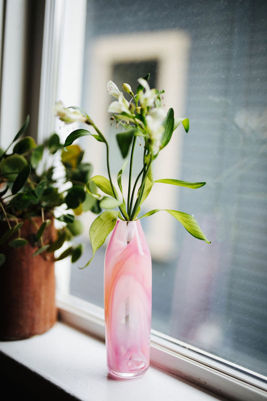 Melting Milkshake Tie-Dye Pencil Vase