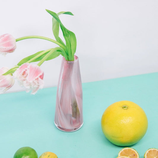 Melting Milkshake Tie-Dye Pencil Vase