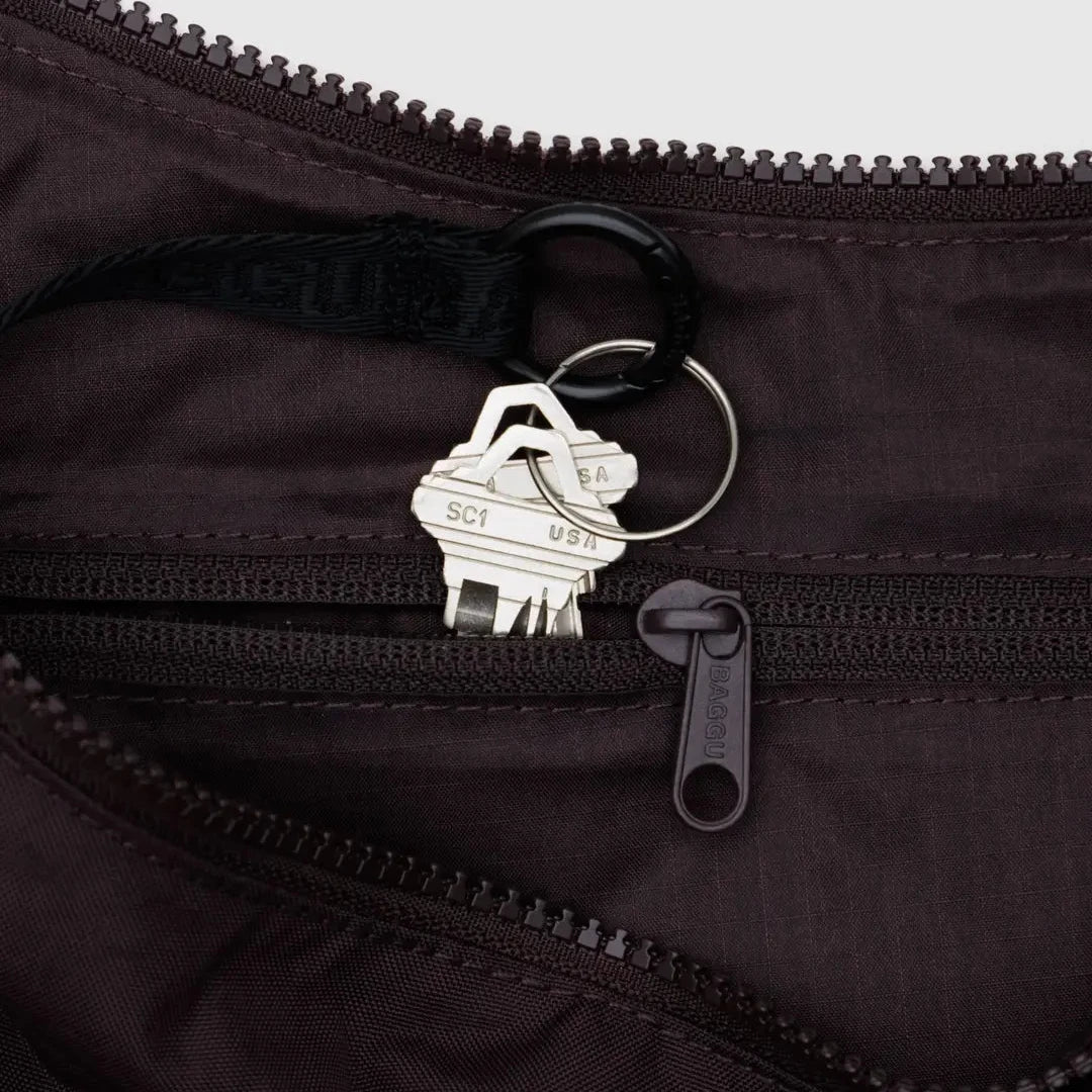 Baggu, Medium Nylon Crescent Bag, Various Colours