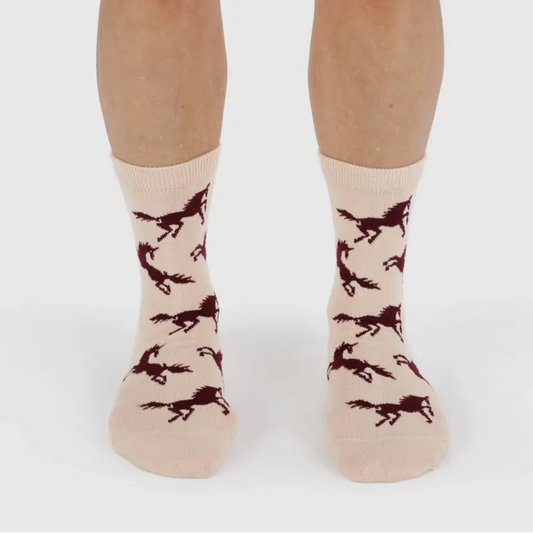 Baggu, Crew Sock, Horses