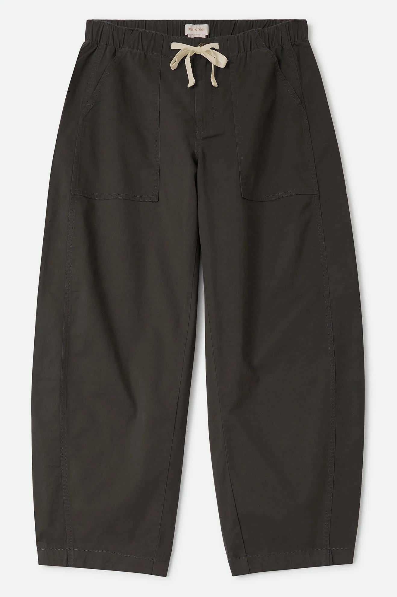 Brixton, Utility Everyday Barrel Pant, Washed Black