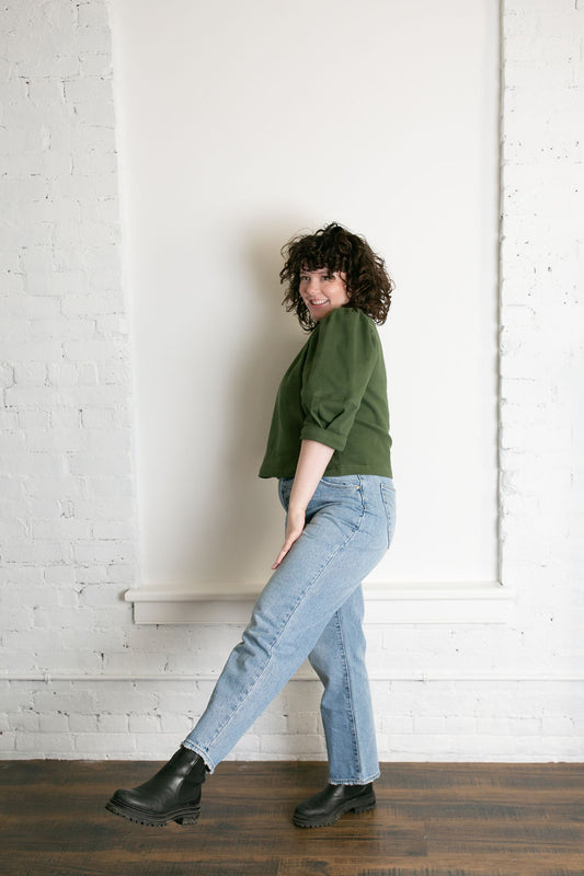 Rolla's, Classic Straight, Ankle Kelly, Mid Vintage Blue