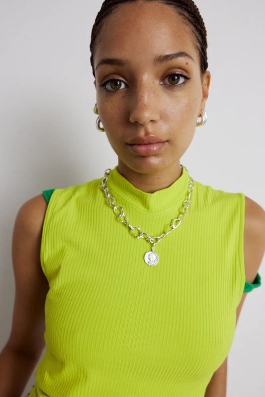 Minty Top, Yellow Neon
