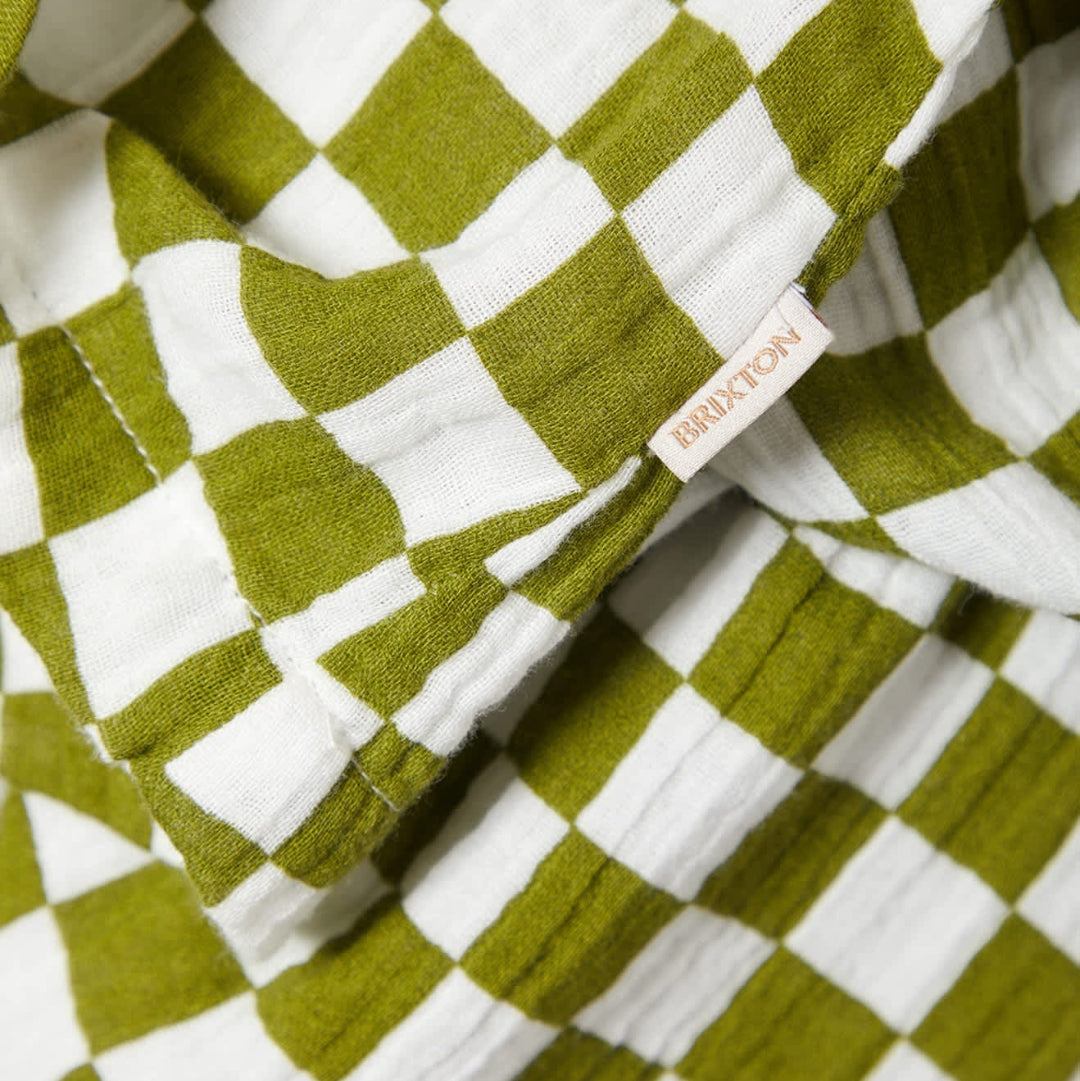 Brixton, The Tie Dress, Sublime Green Checkerboard