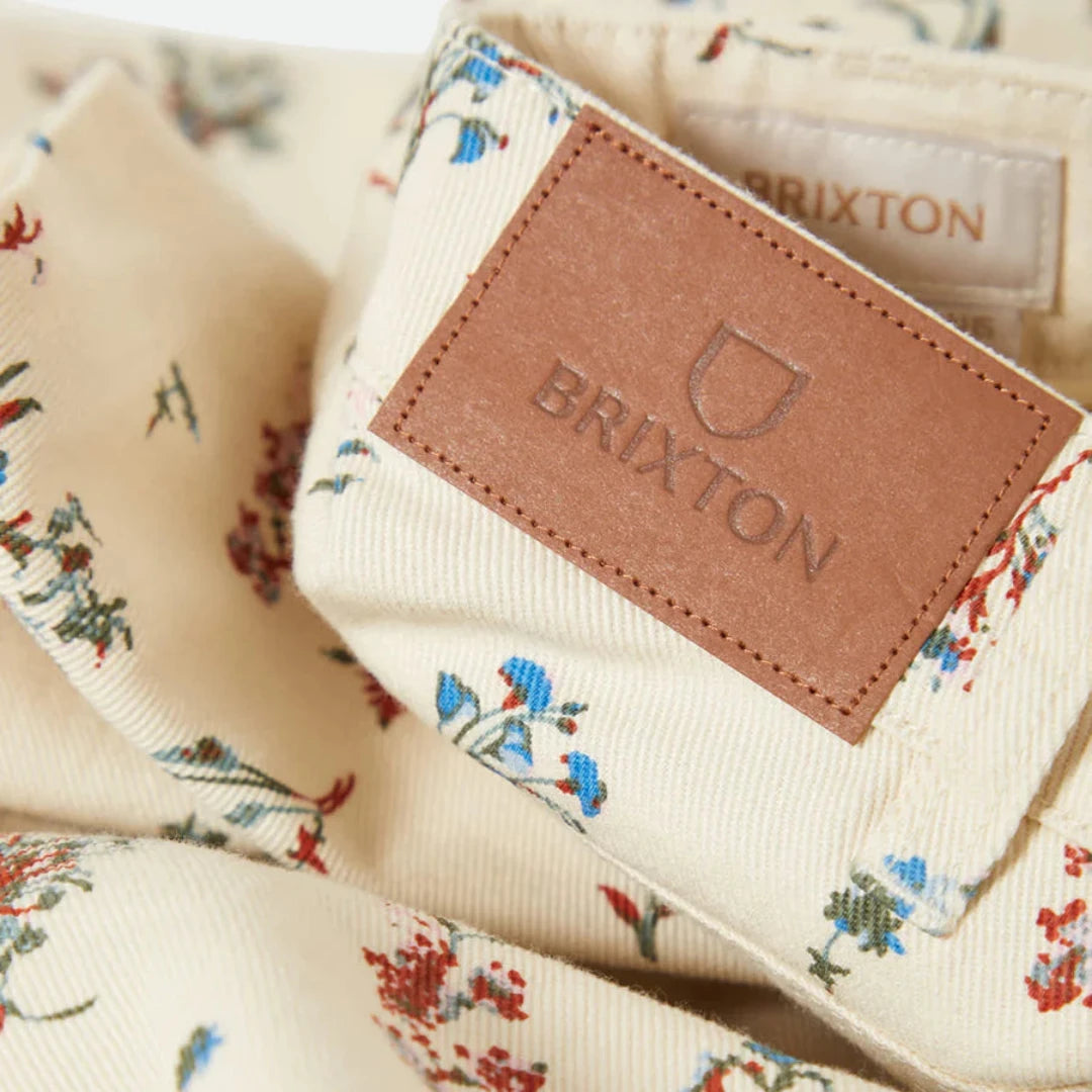 Brixton, Margo Cropped 5-pocket Pant, Whitecap