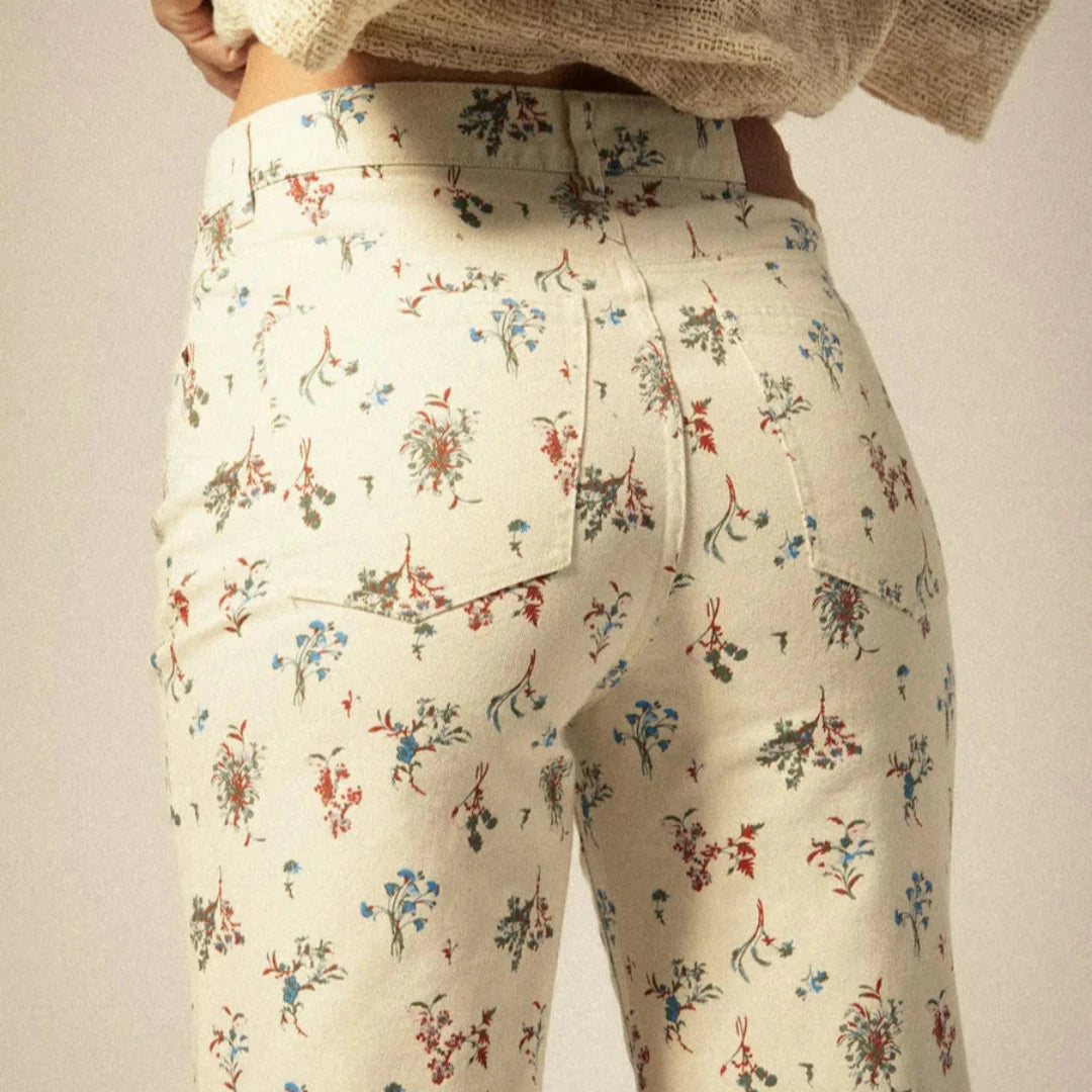 Brixton, Margo Cropped 5-pocket Pant, Whitecap