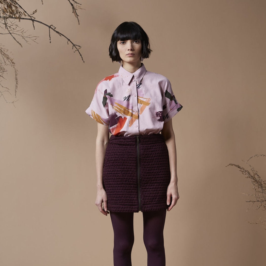 Melow, Justine Top, Sobel Print