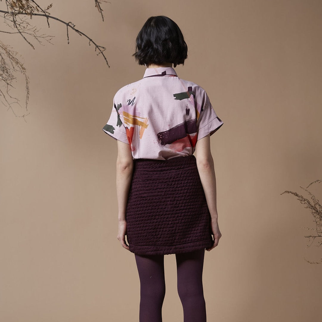Melow, Justine Top, Sobel Print