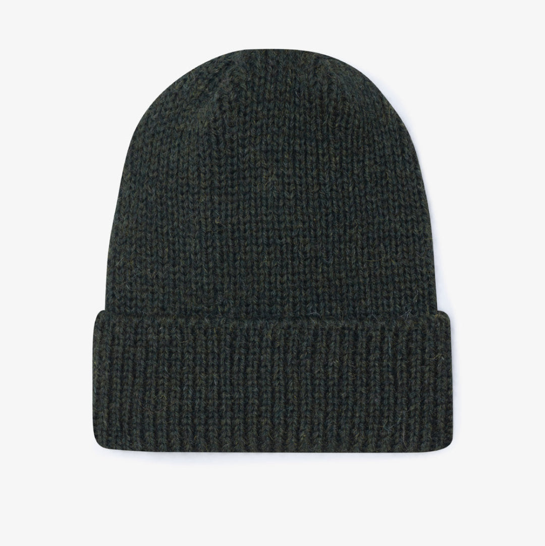 Milo & Dexter, Hand Knit Wool Classic Toque, Forest Green