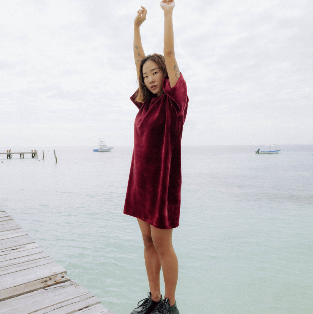 MAS Montreal, Mykonos Dress, Rosewood