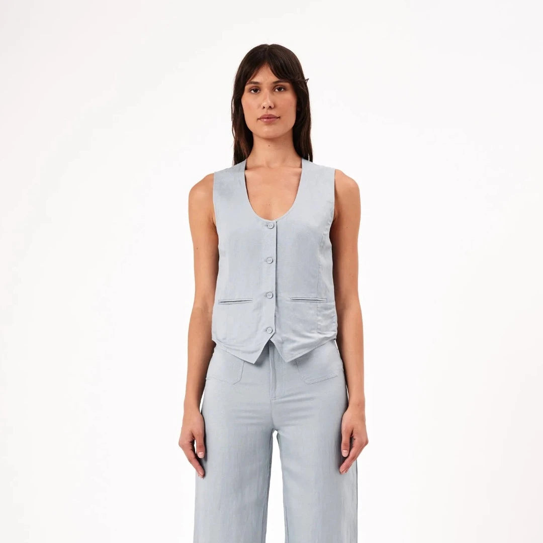 Soho Vest, Linen