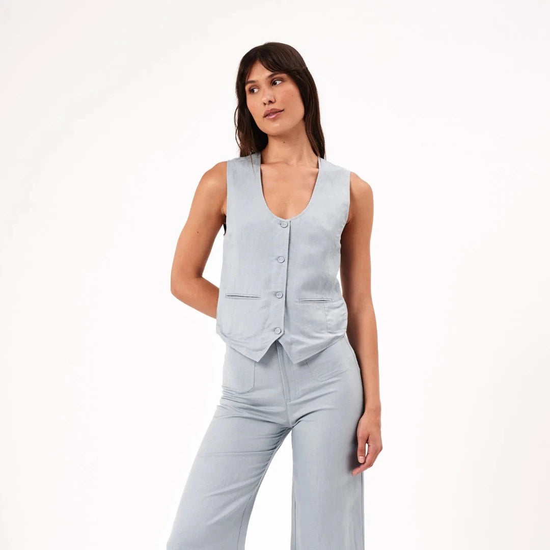 Soho Vest, Linen