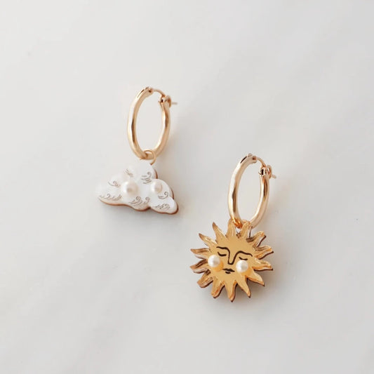 Sun & Cloud Hoops