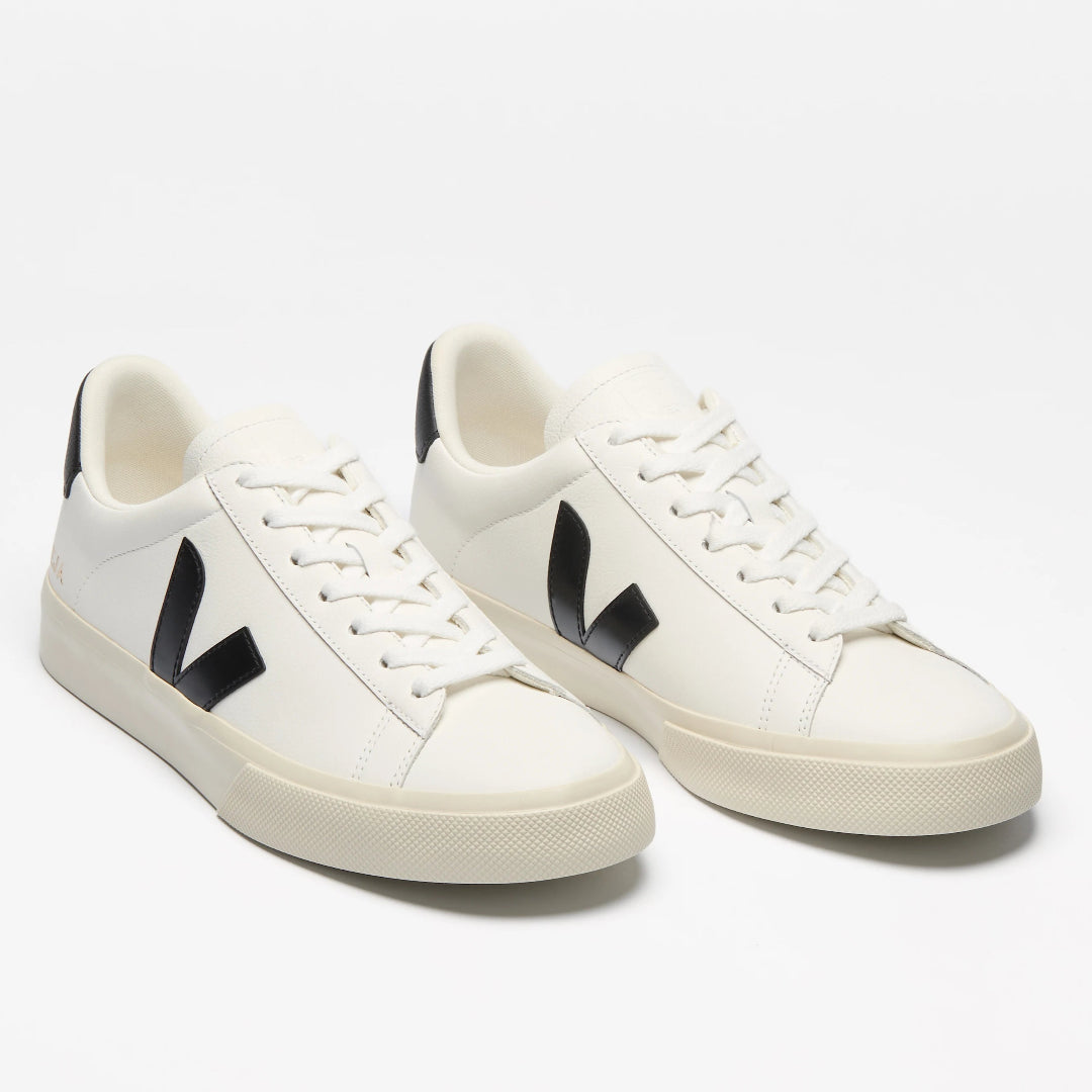 Veja, Campo Leather White Black