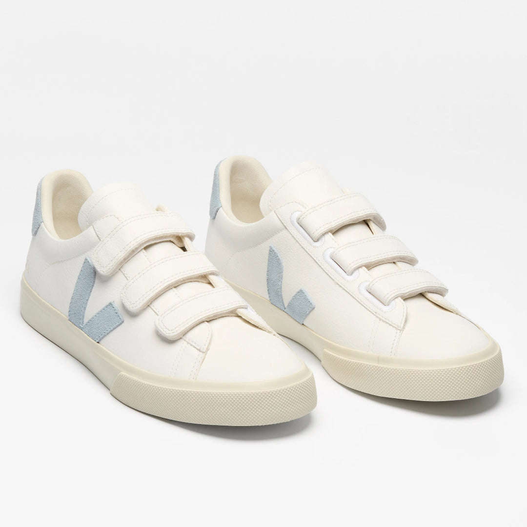 Veja, Recife Leather White Steel