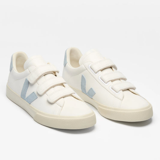 Veja, Recife Leather White Steel