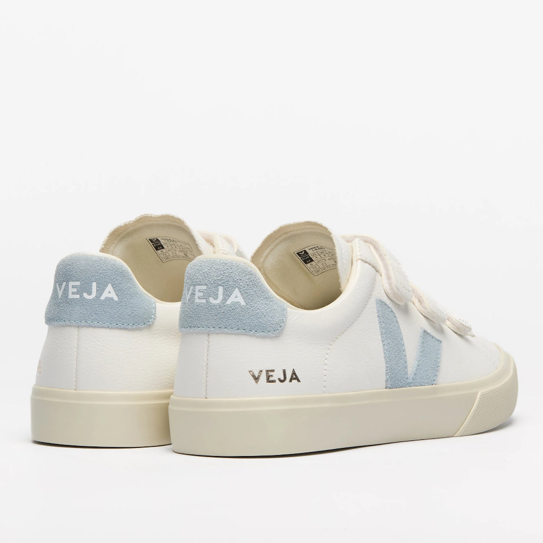 Veja, Recife Leather White Steel