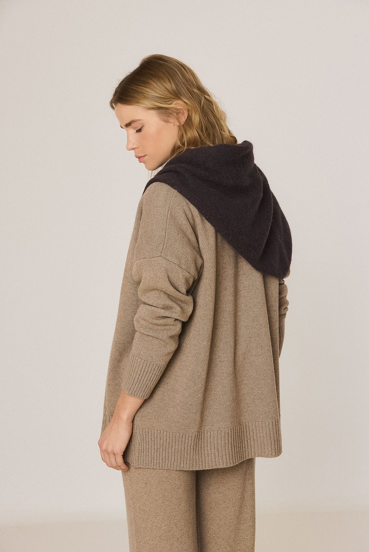 Indi & Cold, Triangular Knitted Shawl, Assorted Colours