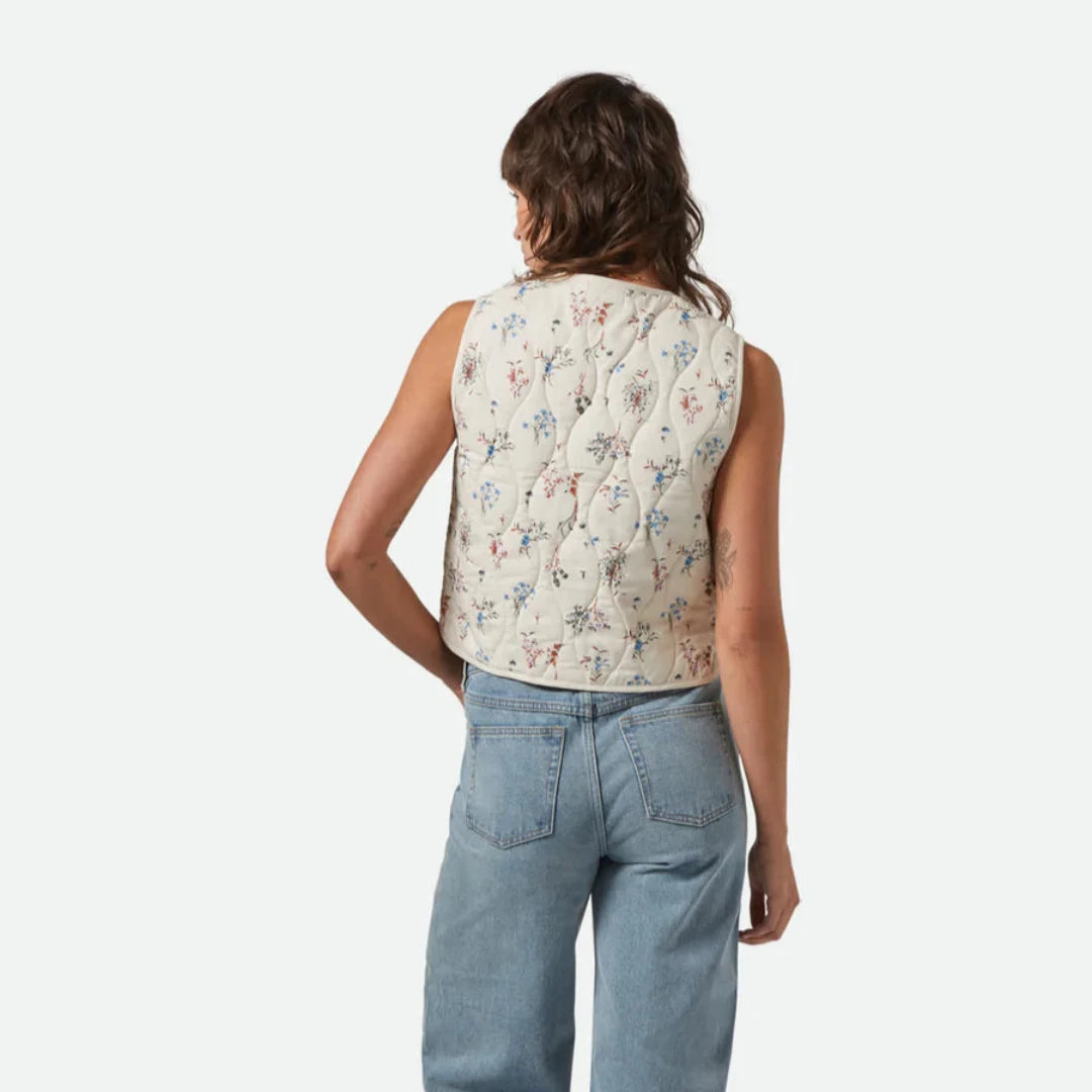 Brixton, Field Floral Quilted Vest