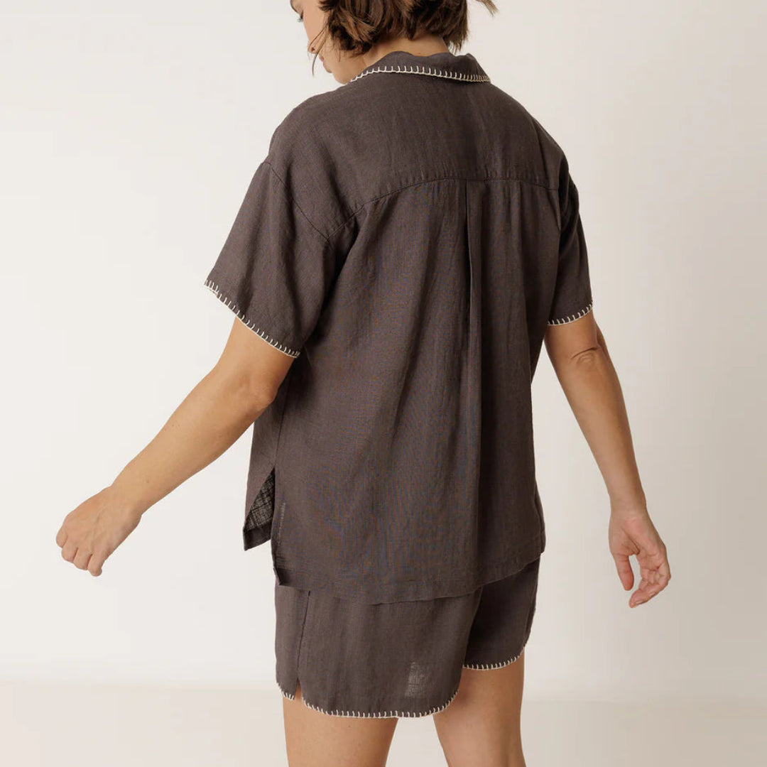 Indi & Cold, Handmade Embroidery Shirt