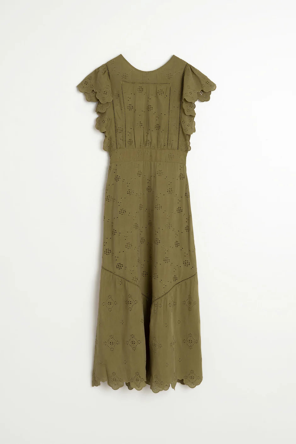 Indi & Cold, Schiffli Embroudery Maxi Dress