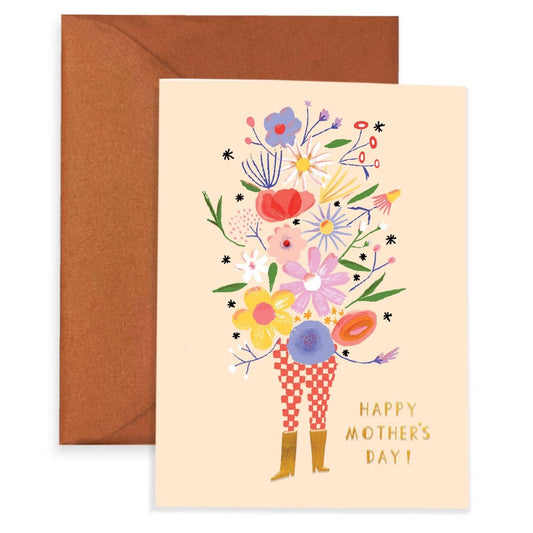 Flower Tower, Mother's Day Card