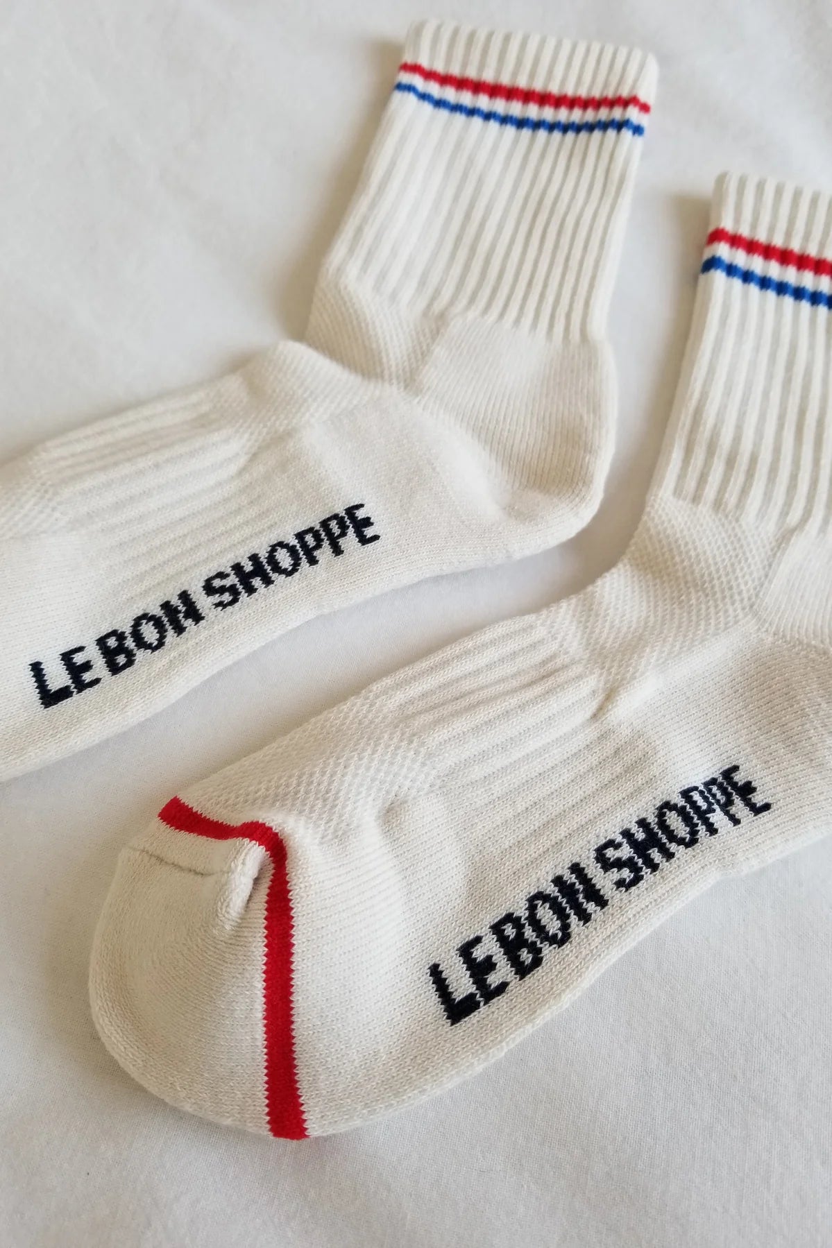 Le Bon Shoppe, Boyfriend Socks, Milk