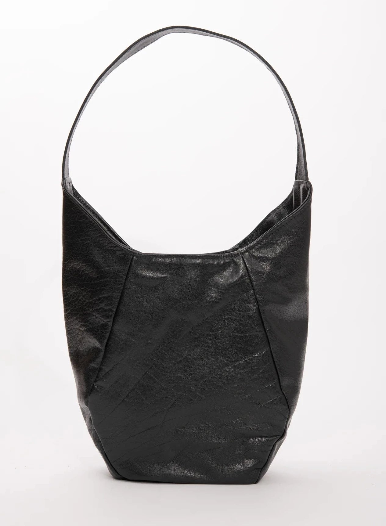 Geometric Leather Tote Bag, Mont-Royal Model