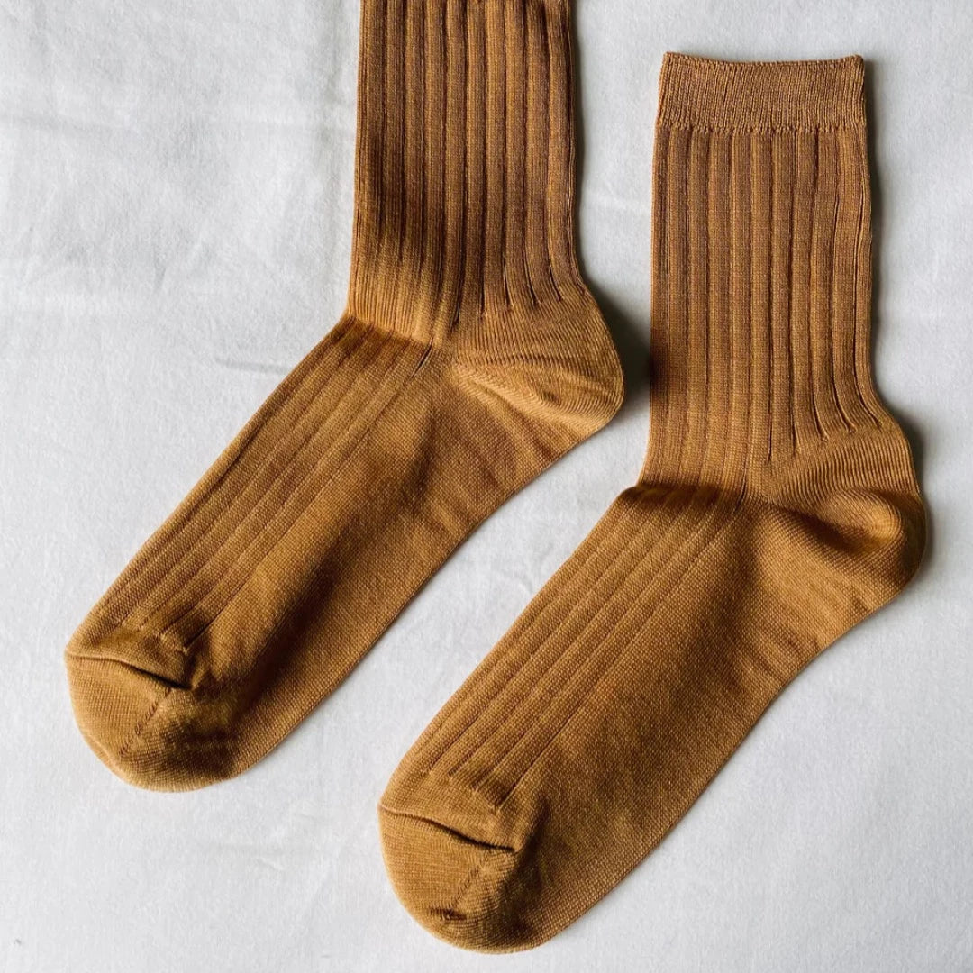 Her Socks - Peanut Butter