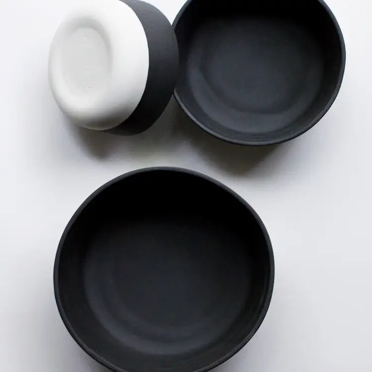 Black Banded Nesting Bowl, Medium