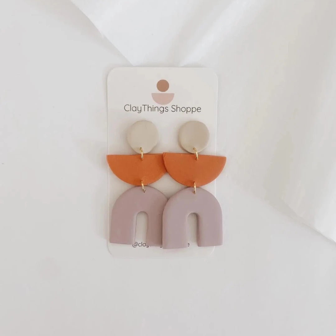 Maren Polymer Clay Earrings