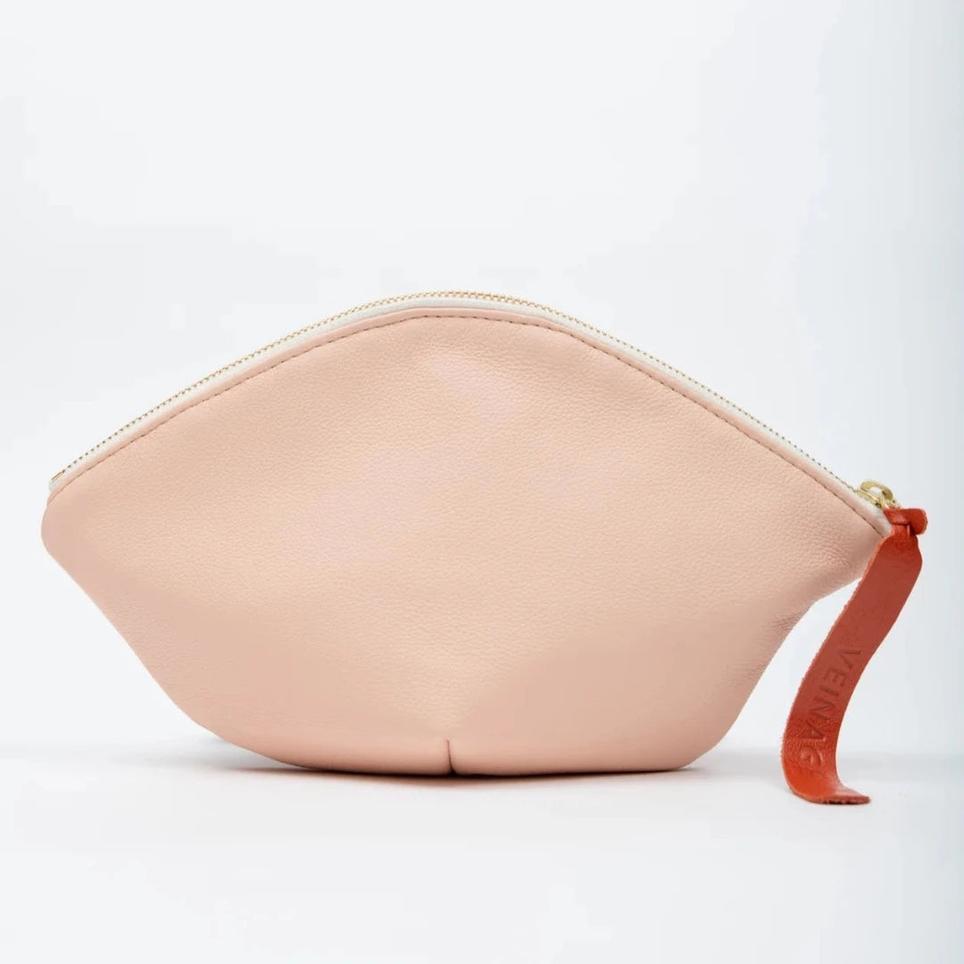 Leather Pouch or Evening Clutch, Naples Model