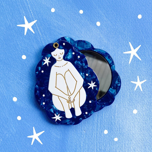 Cosmic Girl Pocket Mirror