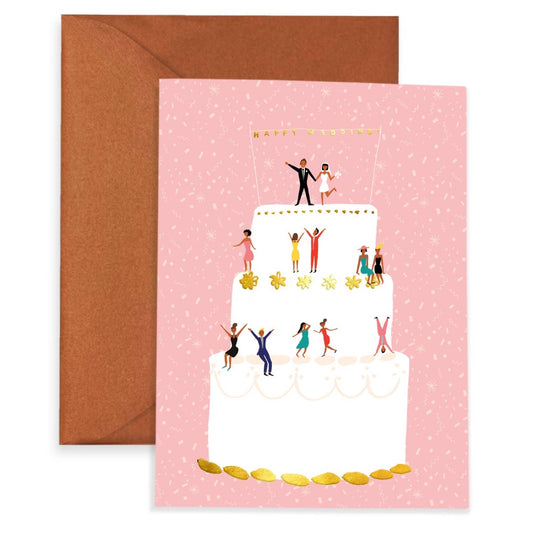 Wedding Cake. Commitment Card