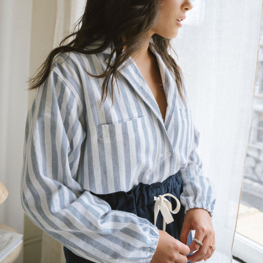 House Blouse, Marseille Stripe