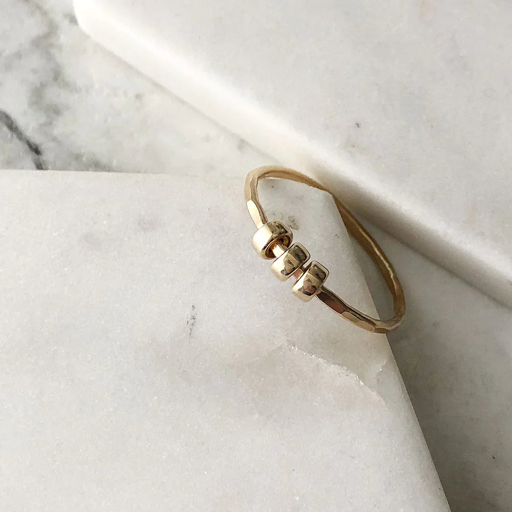 Beaded Comfort Ring